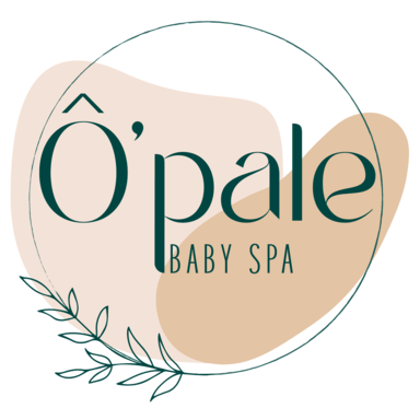 Logo du site représentant le nom du site, ô'pale baby spa